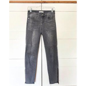 Madewell Skinny Ankle Zip Jeans
